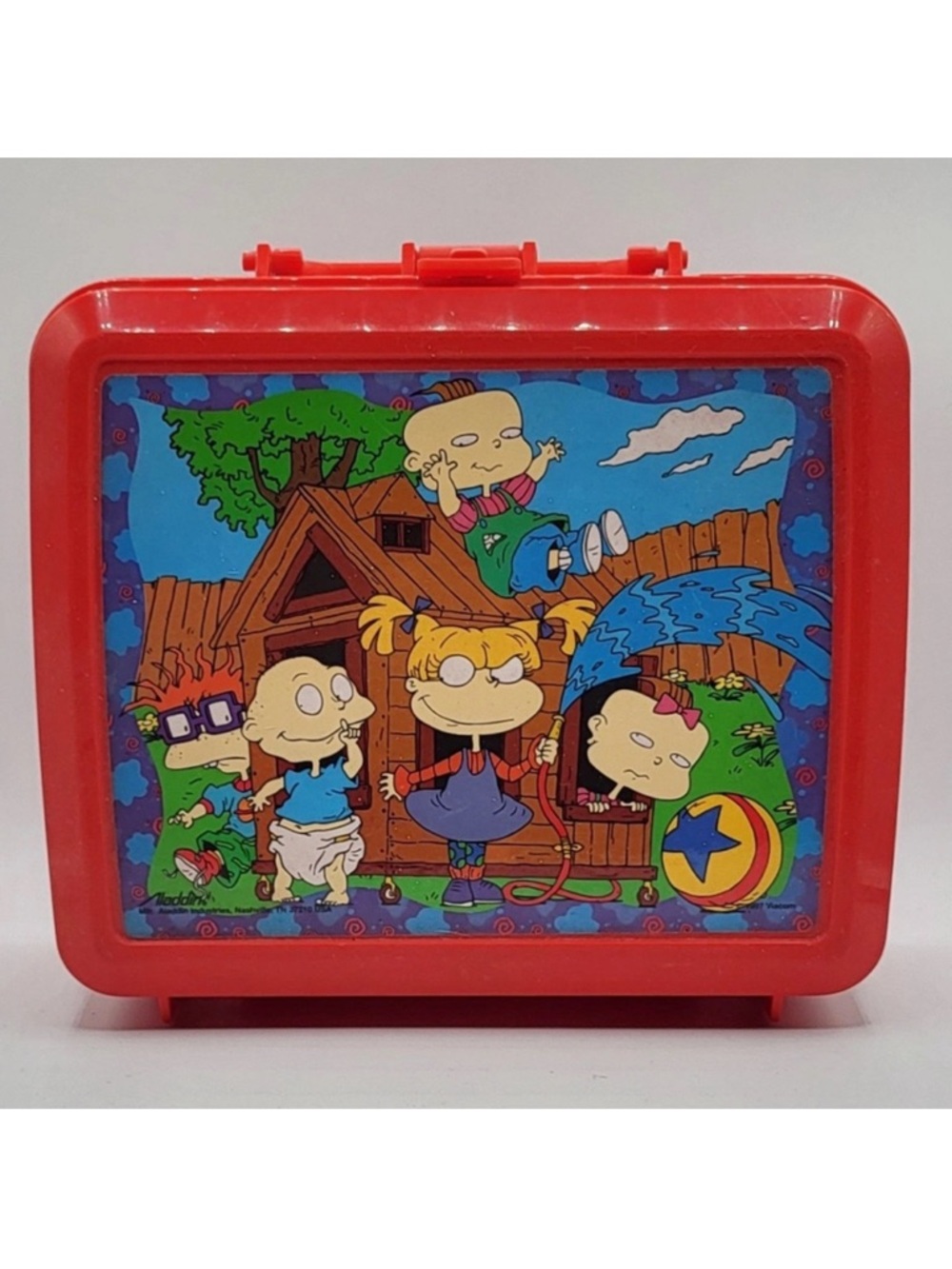 Vintage Rugrats plastic lunch box only No thermos 1997